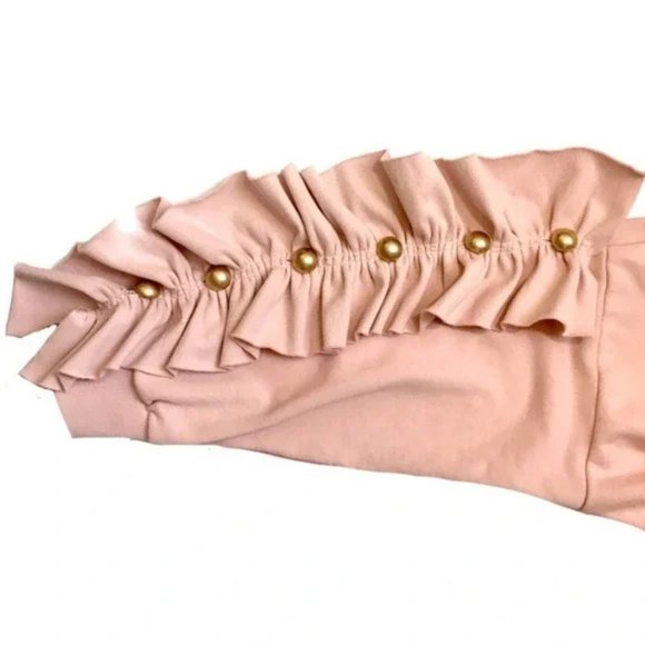 Storets Leira Pink Ruffle Sleeve Sweatshirt - Picture 12 of 16